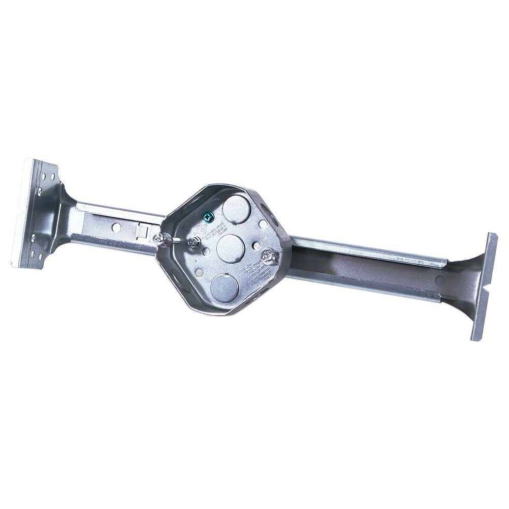 BFB-926 Lighting Fixture and Bath Fan Brace with Adjustable Steel Bar