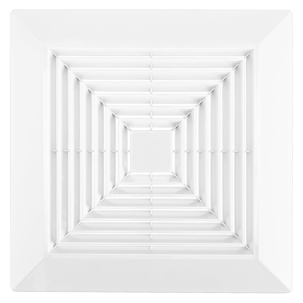 BFSGR Square Grille Assembly Replacement Part for Bath Fans