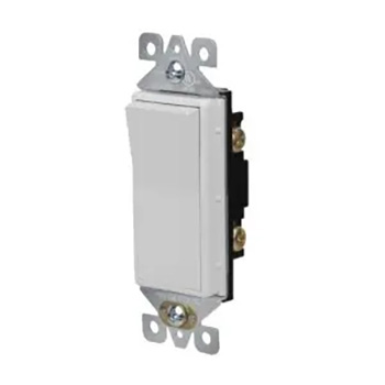 Switch Decorator 15 Amp Self Grounding 3-Way, White - S7153WH